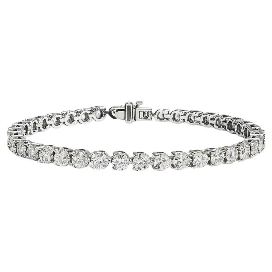 9.45 Karat Diamant-Tennisarmband
