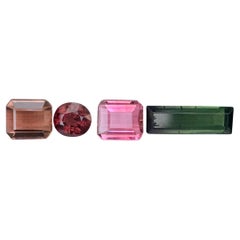 9.45 Carat Natural Loose Tourmaline Lot For Jewellery Making