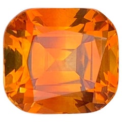 9.45 Carats Faceted Maderia Citrine Natural Loose Gemstone (Citrine de Madère à facettes)