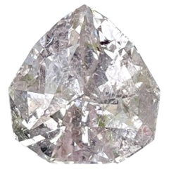9.45 carats Morganite Stone Triangular Shape Natural Afghan Gemstone