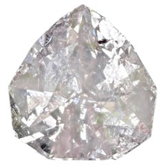 9.45 carats Morganite Stone Triangular Shape Natural Afghan Gemstone