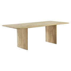 94.5" Outdoor Dining Table Crafted from Natural Cedar Wood