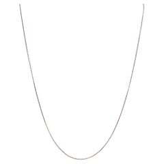 950 Platinum Light Rope Chain Necklace