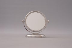 950 Silberner Tischspiegel von Hermès Paris