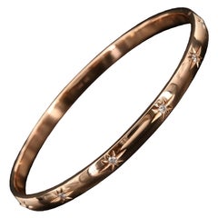 $9500 / Designer Marchesa 1 Karat Diamant-Armreif / 29,8 Gm 18k Gold