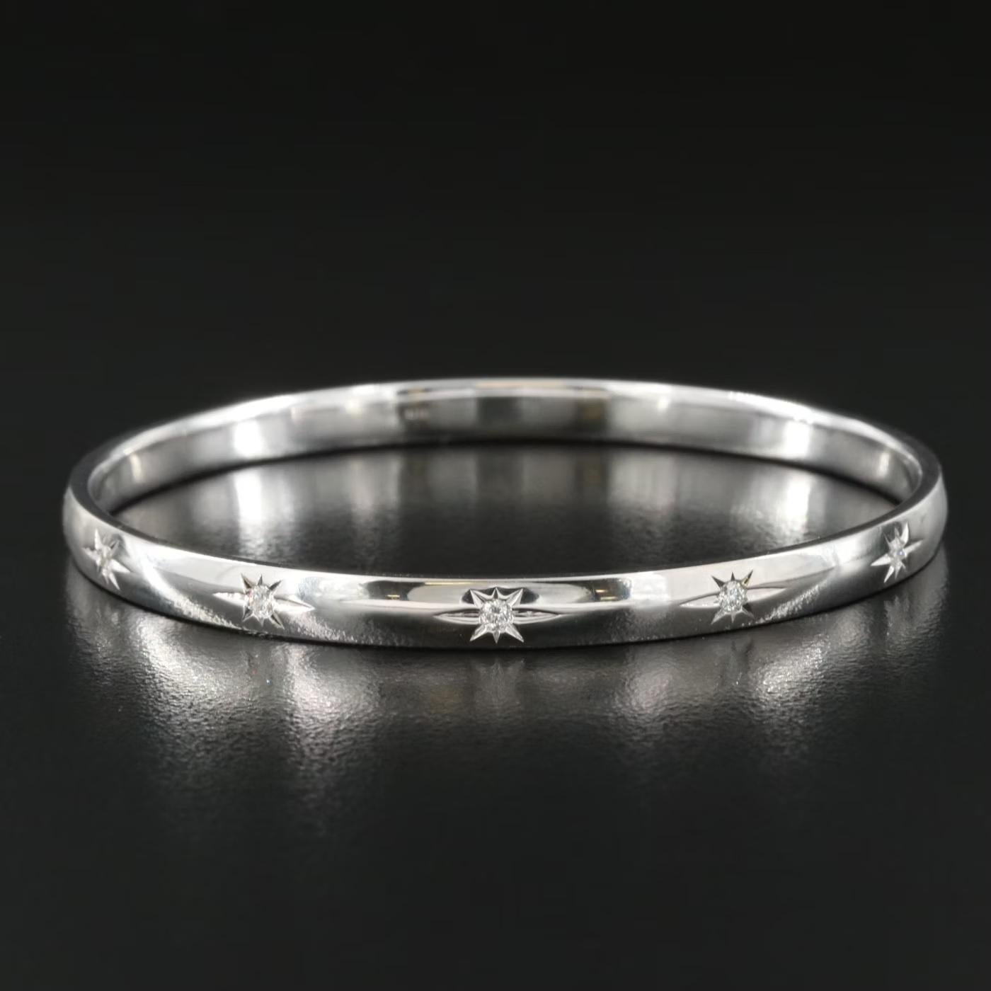 9500 $ / Bracelet à diamants Marchesa / 29.1 Gm Or 18k 3