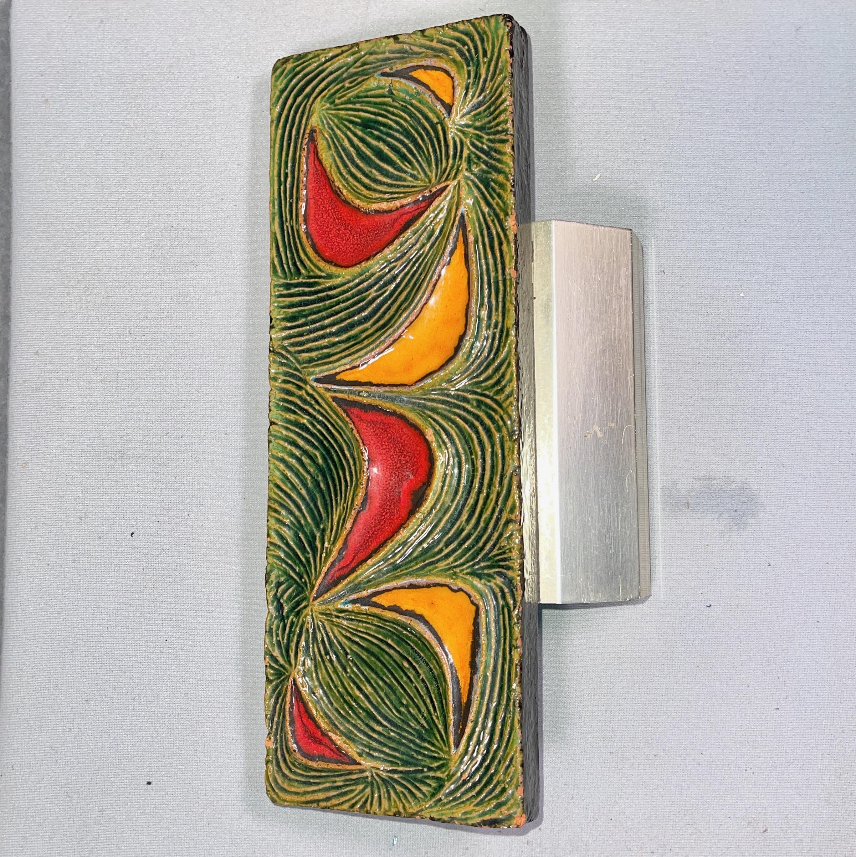 Tirador de puerta italiano vintage fabricado con una losa de 11,5