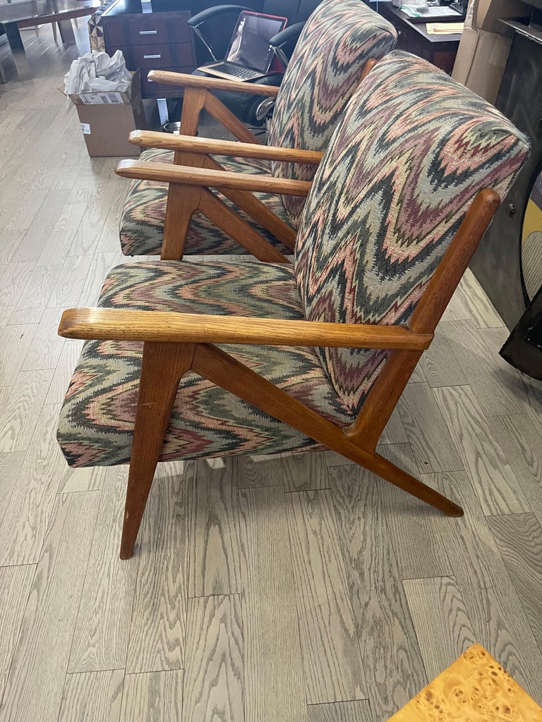 !950s Z Chairs In Good Condition For Sale In Miami, FL