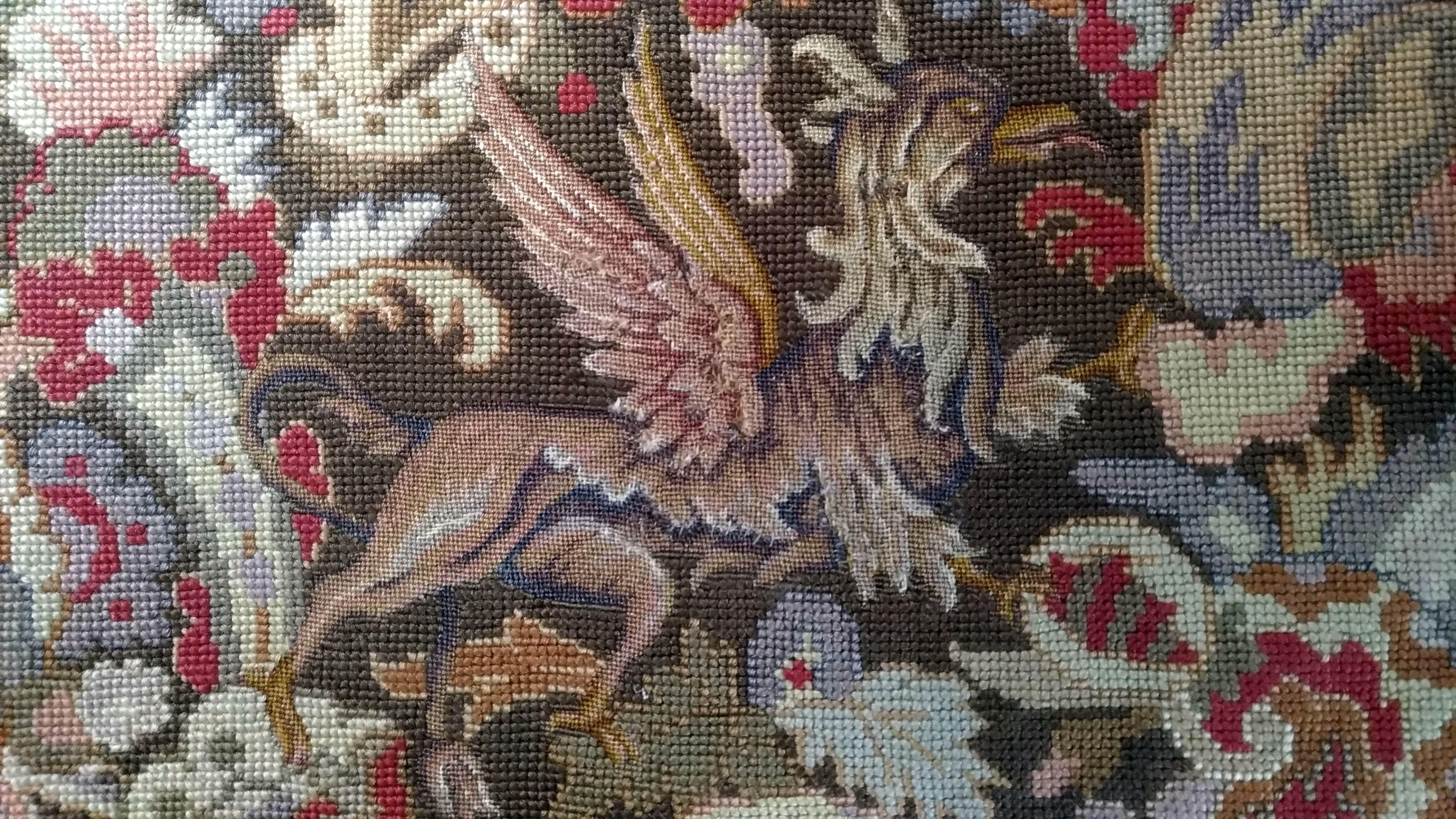 Wool 951 - 19th Century Tapestry Needlepoint