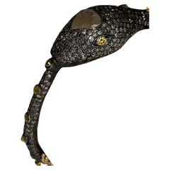 9.51 Carat Diamond Snake Bangle
