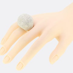 9.54 Carat Brilliant Cut Diamond Cocktail Ring