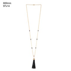 95,42 carati di diamante in oro 18 carati Collana con nappe
