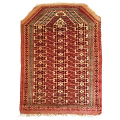Vintage 955 -  Ancient Carpet from Turkmenistan