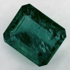9.56 Ct Emerald Octagon Cut Loose Gemstone (pierre précieuse en vrac)