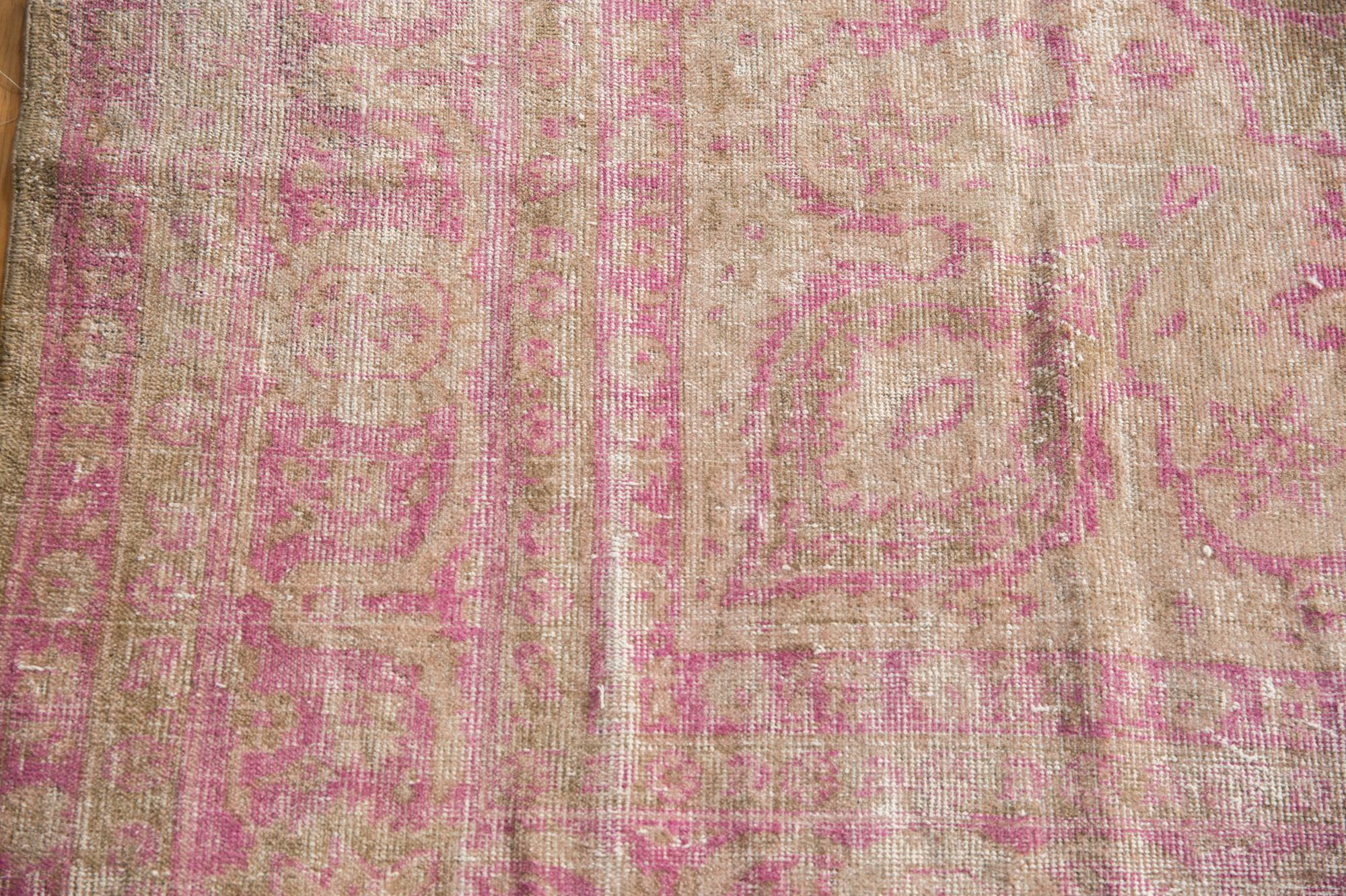 Vintage Distressed Sivas Carpet For Sale 3