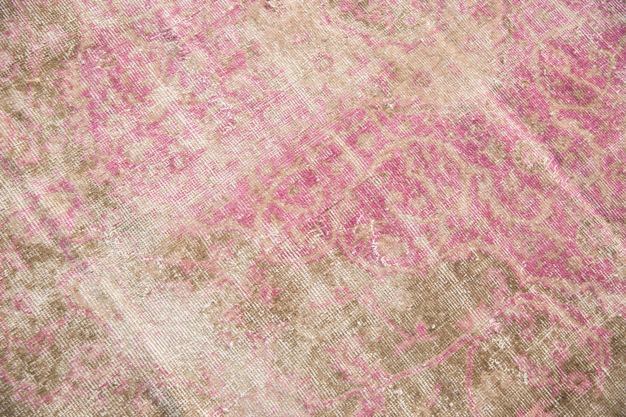 Vintage Distressed Sivas Carpet For Sale 7