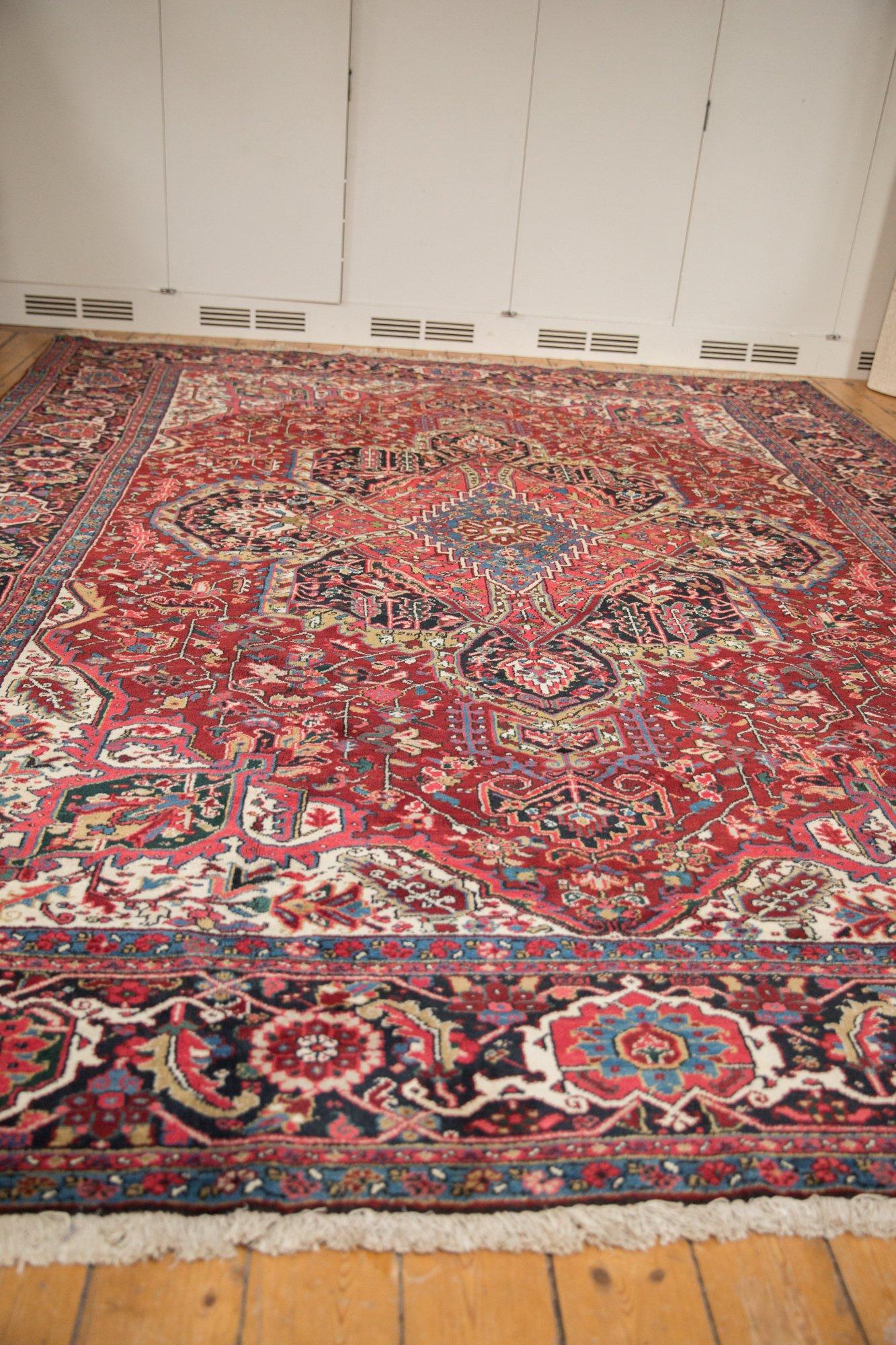 Mid-20th Century Vintage Ahar Carpet For Sale