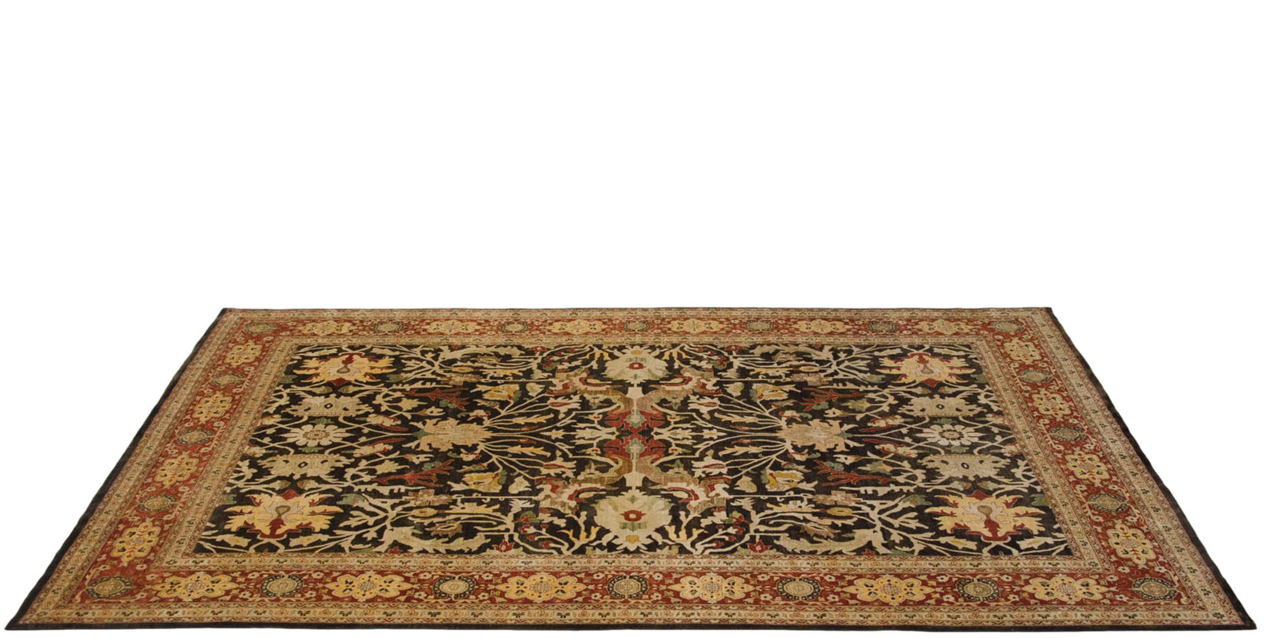 Fine Indian Serapi Design Carpet For Sale 1