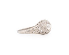 .96 Carat Diamond Platinum Engagement Ring