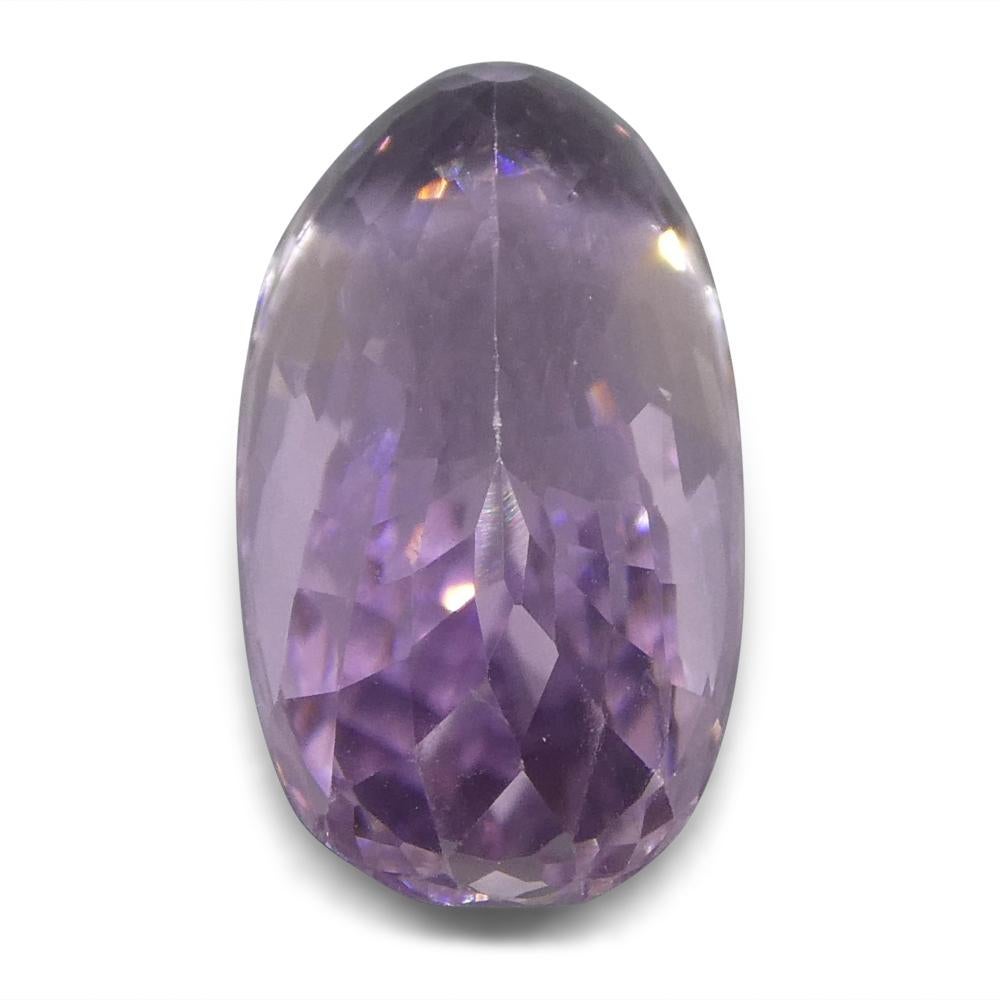 9.6 ct Oval Kunzite For Sale 2