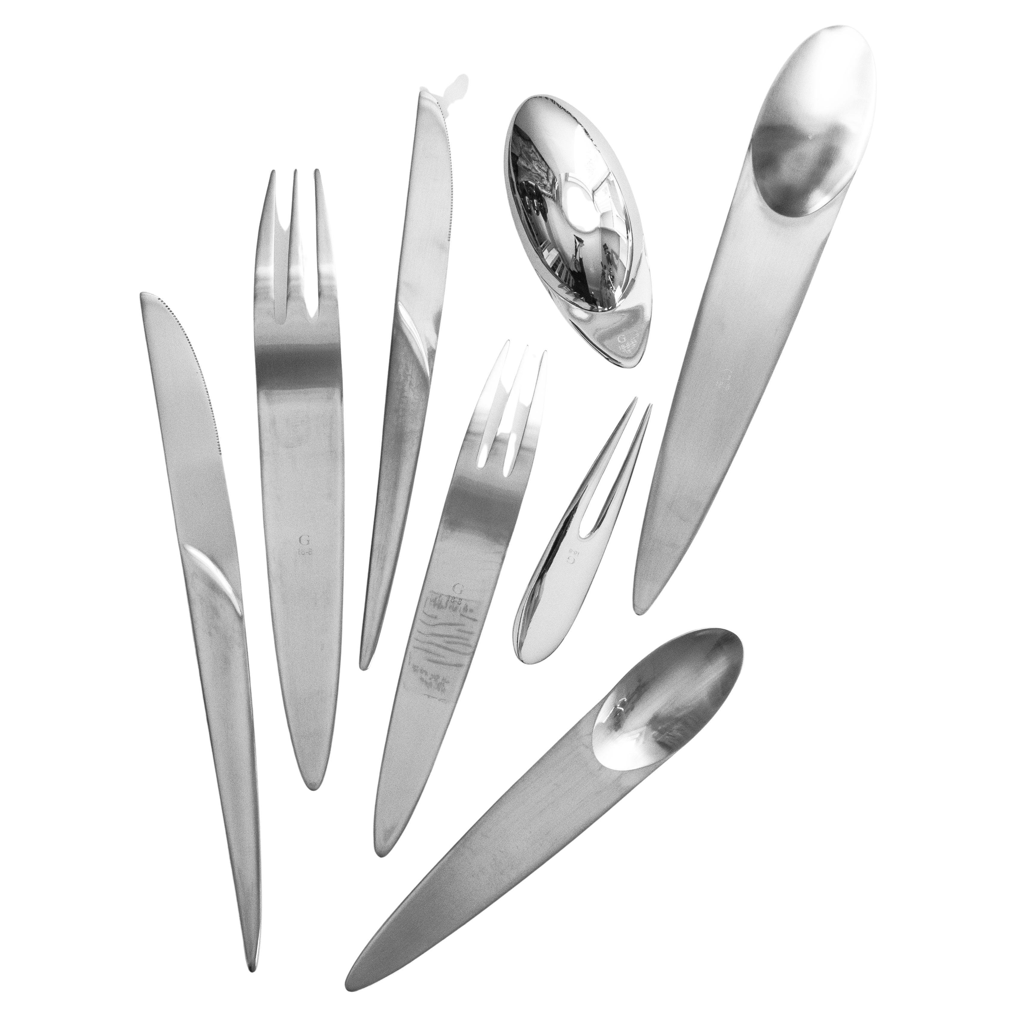 96 Nedda El-Asmar cutlery "Appetize" in Stainless Steel Gense, Sweden