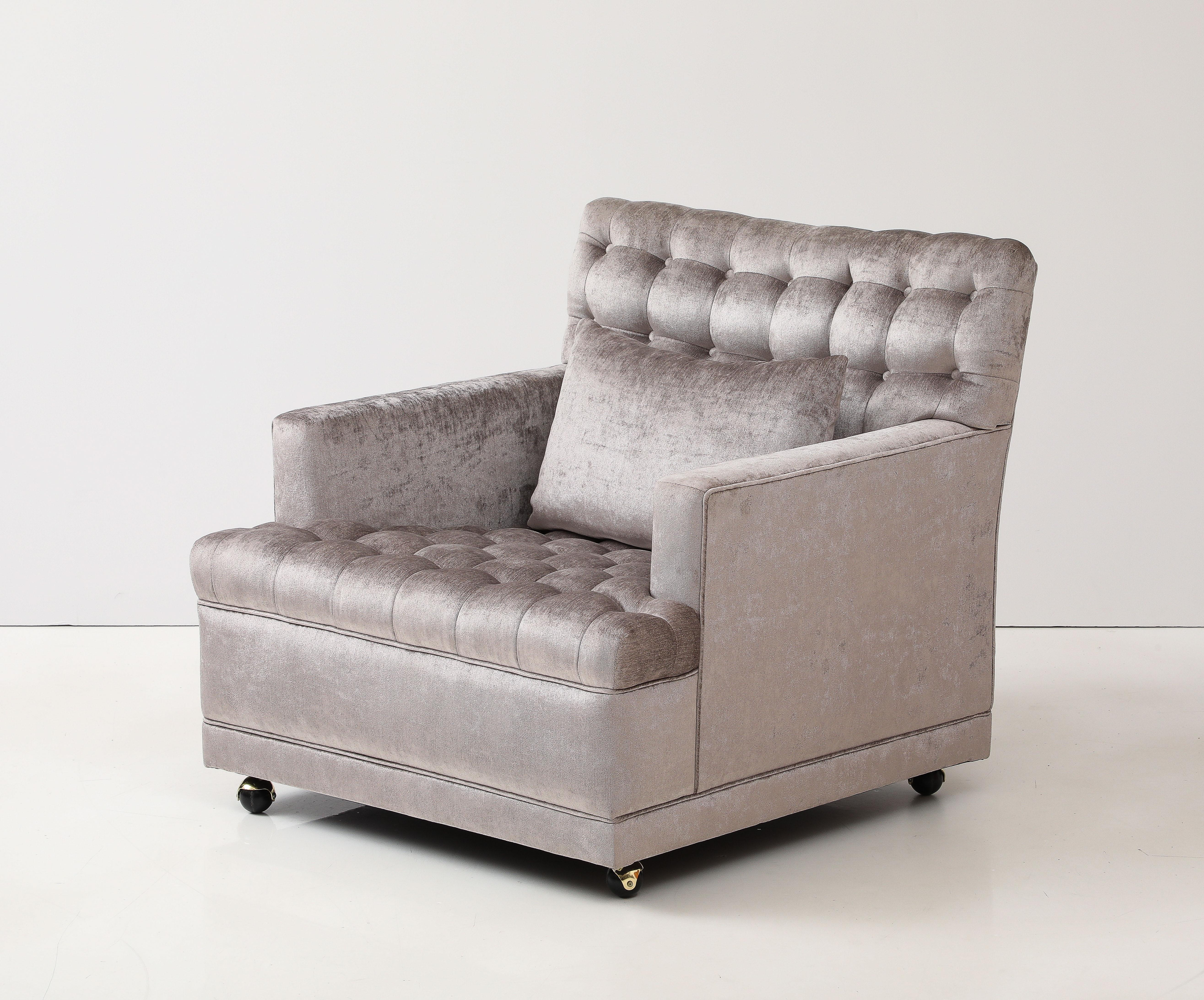 Hollywood Regency !960's Glamorous Billy Haines Style Club Chair For Sale
