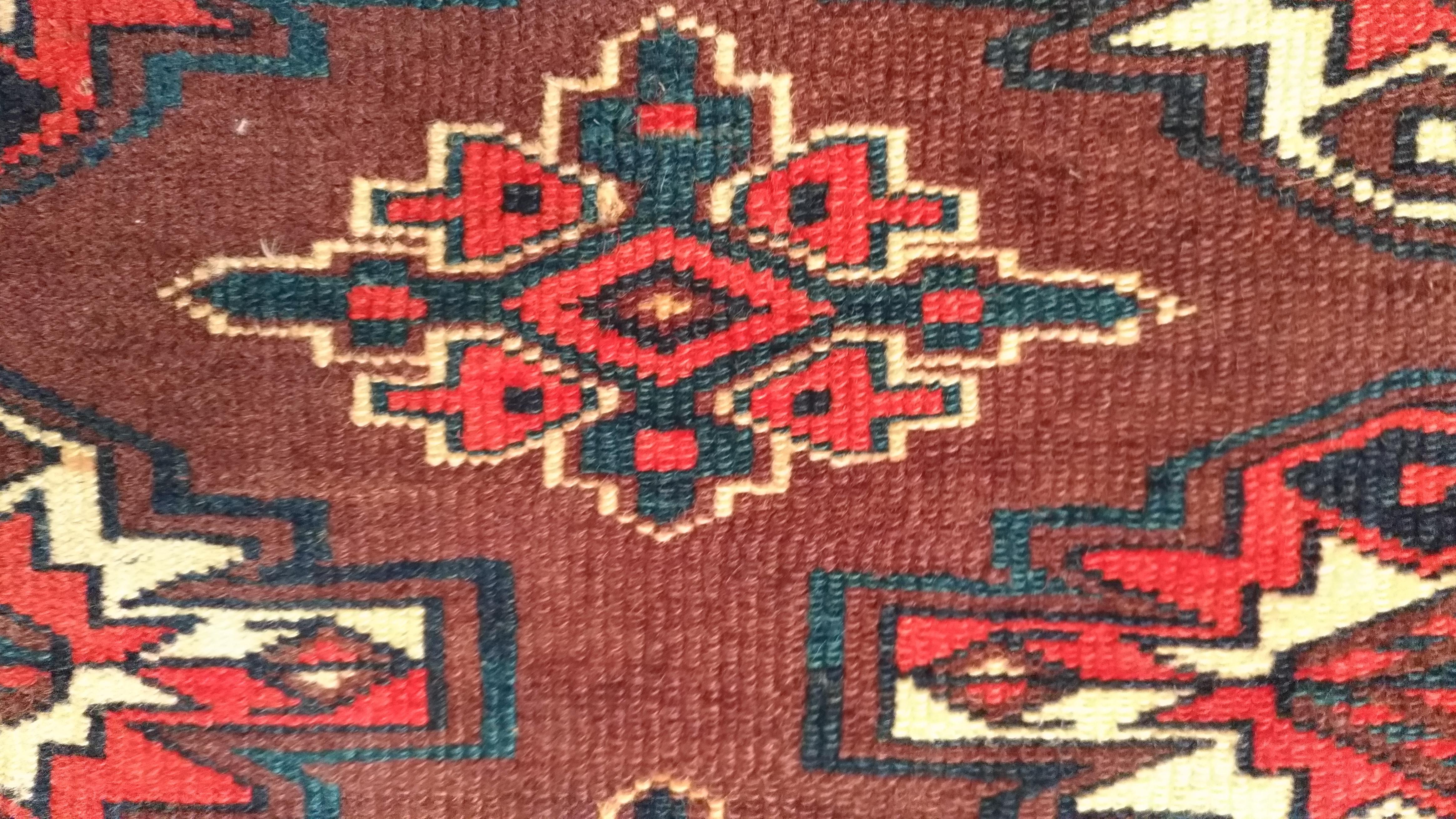 965 - Ancient Teke Rug 'Turkmenistan' For Sale 2