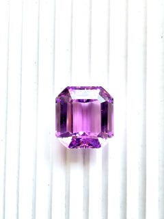 96.56 Carats Kunzite Natural Octagon Cut Stone Top Fine Color Quality Gemstone