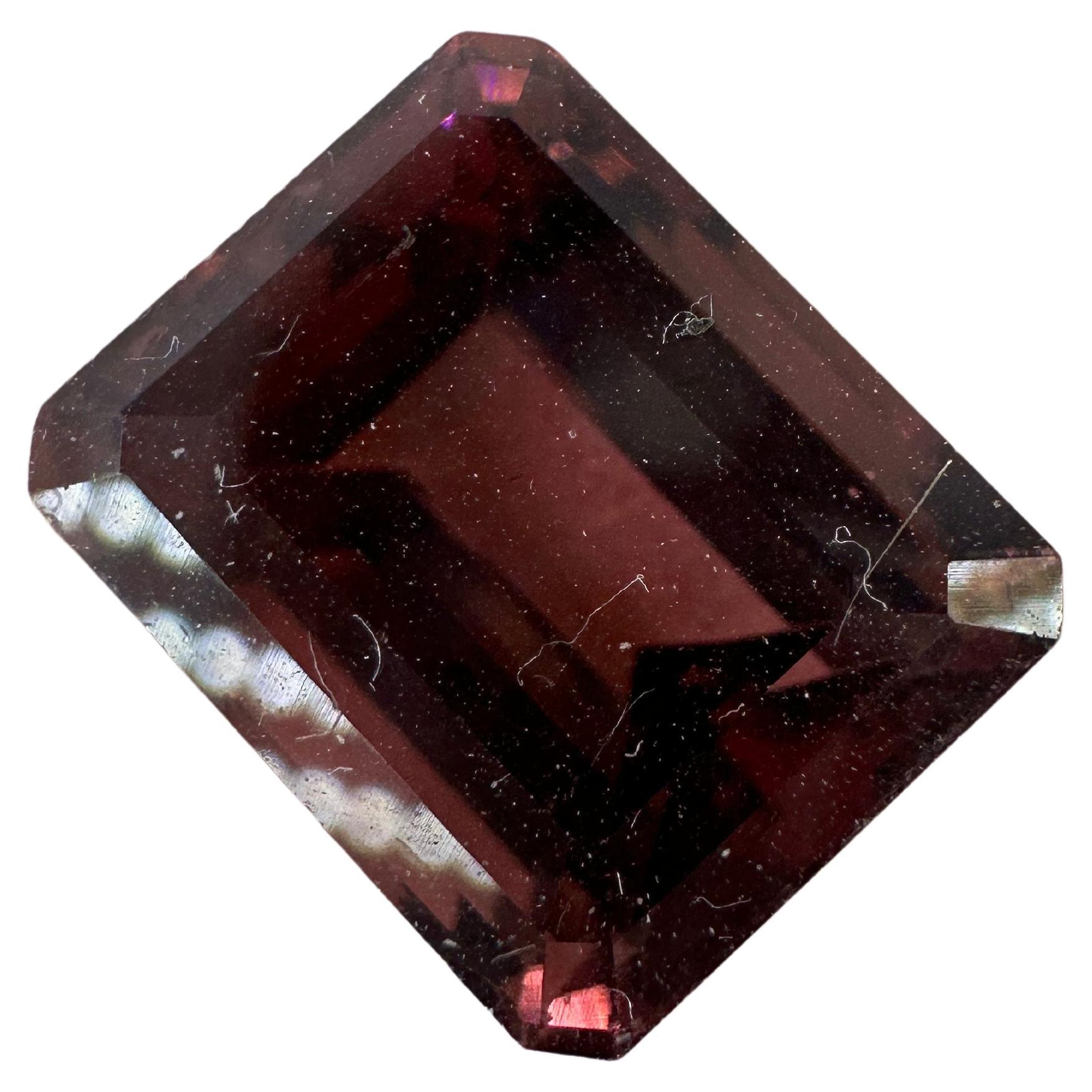 9.67ct Pink Tourmaline gemstone natural 100% certified For Sale