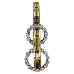 96,87 Carati  Ciondolo con diamante in oro giallo