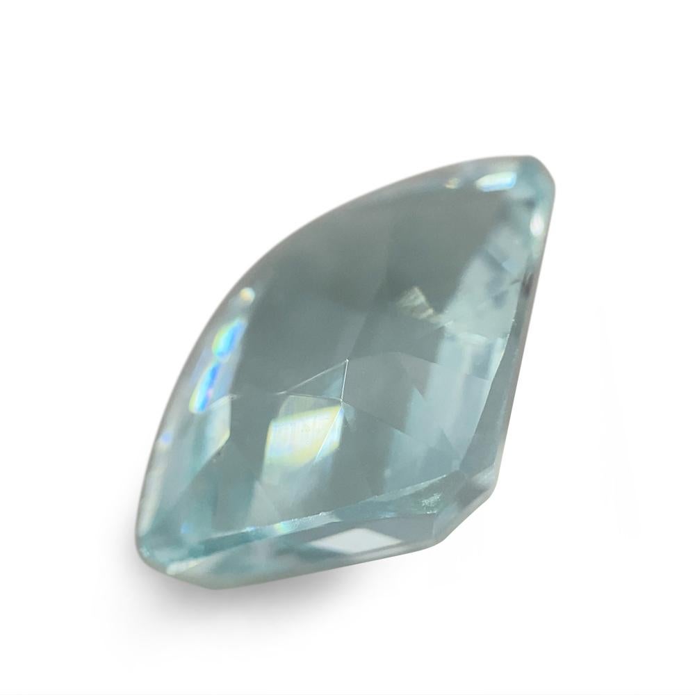 9.6ct Cushion Aquamarine For Sale 6