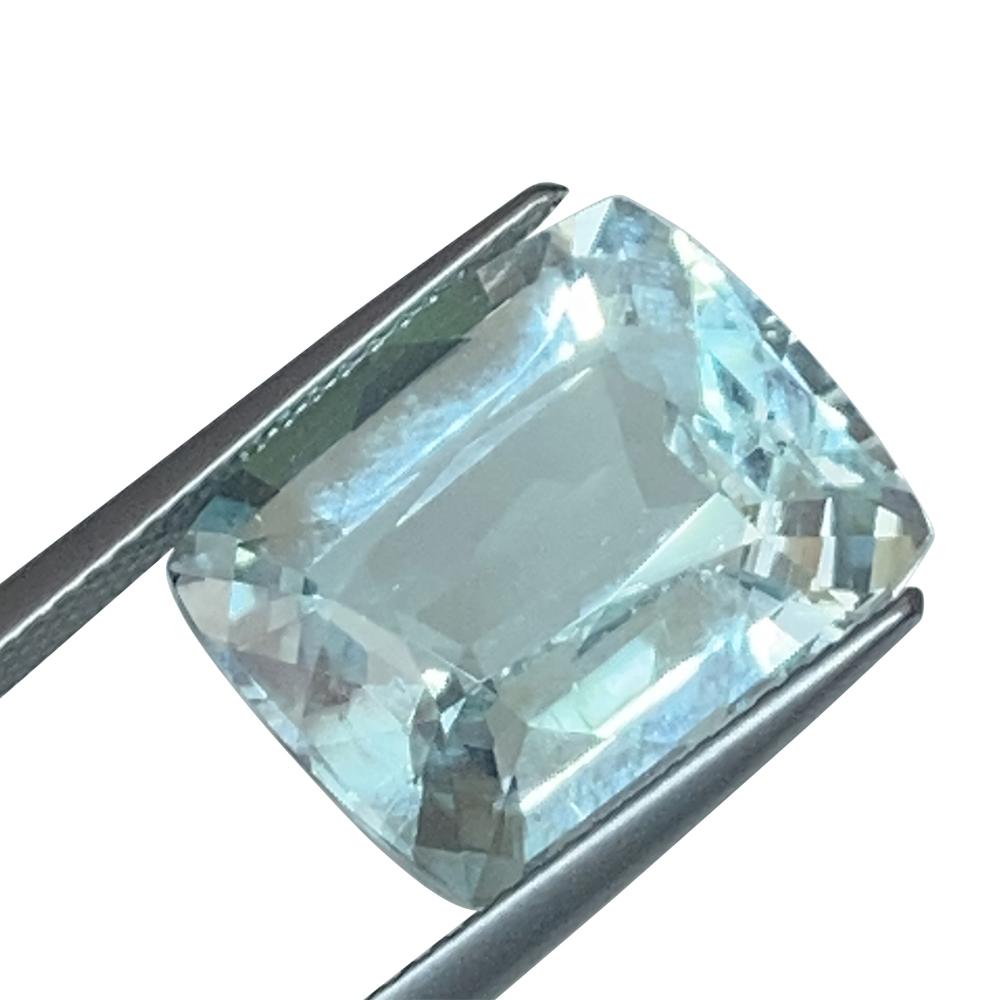 9.6ct Cushion Aquamarine For Sale 8