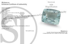 9.6ct Cushion Aquamarine