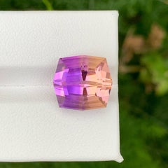 9.70 Carat Natural Loose Bi Color Ametrine Stone Fancy Cut Brazilian Gemstone