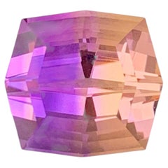 9.70 Carat Natural Loose Bi Color Ametrine Stone Fancy Cut Brazilian Gemstone