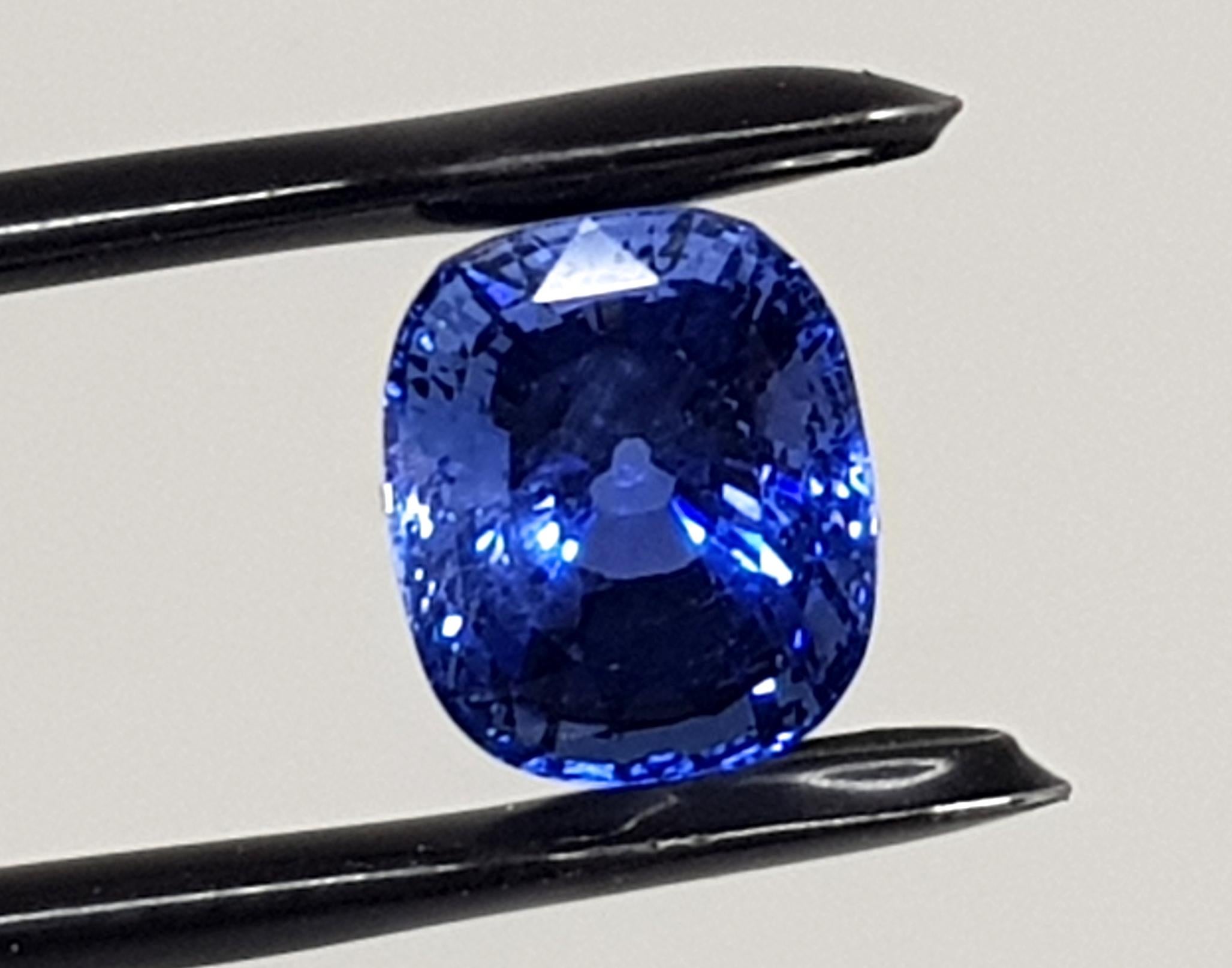 IGI Certificate number: 279790859
Weight: 9.71ct. 
Shape and Cut: Cushion Mixed Cut
Color: Deep Blue 
Good Color Quality
Transparency: Transparent
No Heat Or Treatment
Origin: Sri Lanka
Please see certificate for more details
Shipping: Free