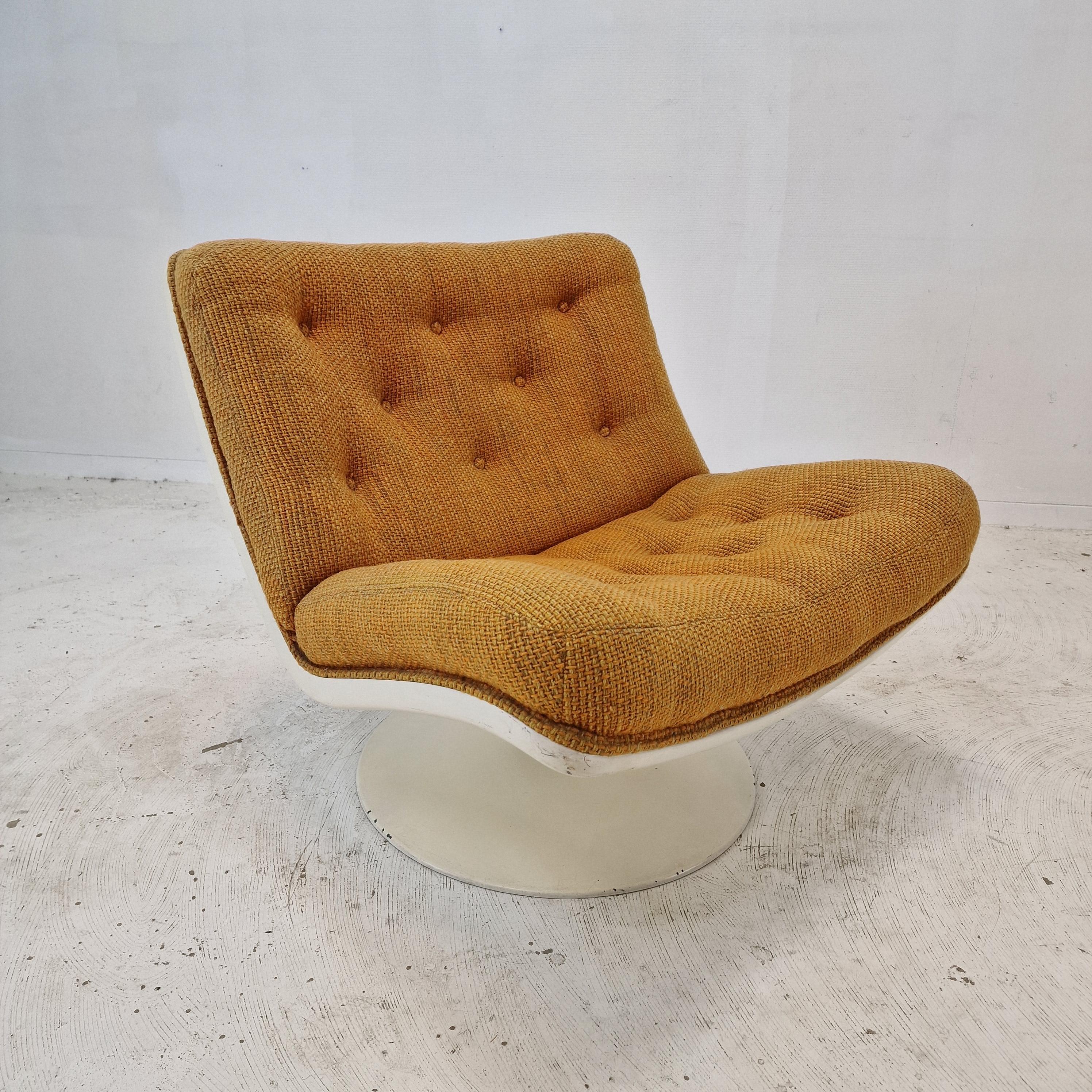 Mid-Century Modern 975 Lounge Chair by Geoffrey Harcourt for Artifort, 1970s For Sale