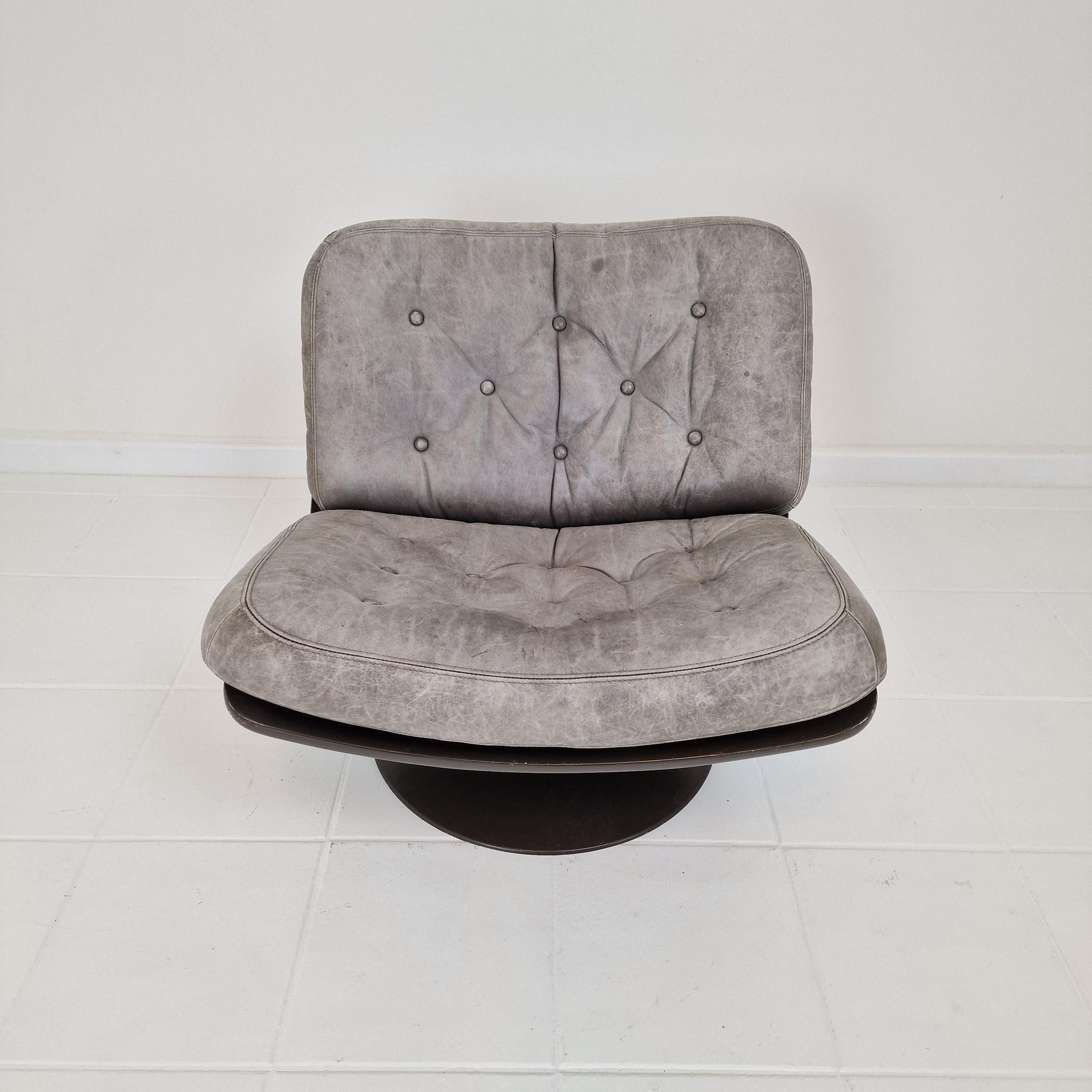 Dutch 975 Lounge Chair by Geoffrey Harcourt for Artifort, 1970s For Sale