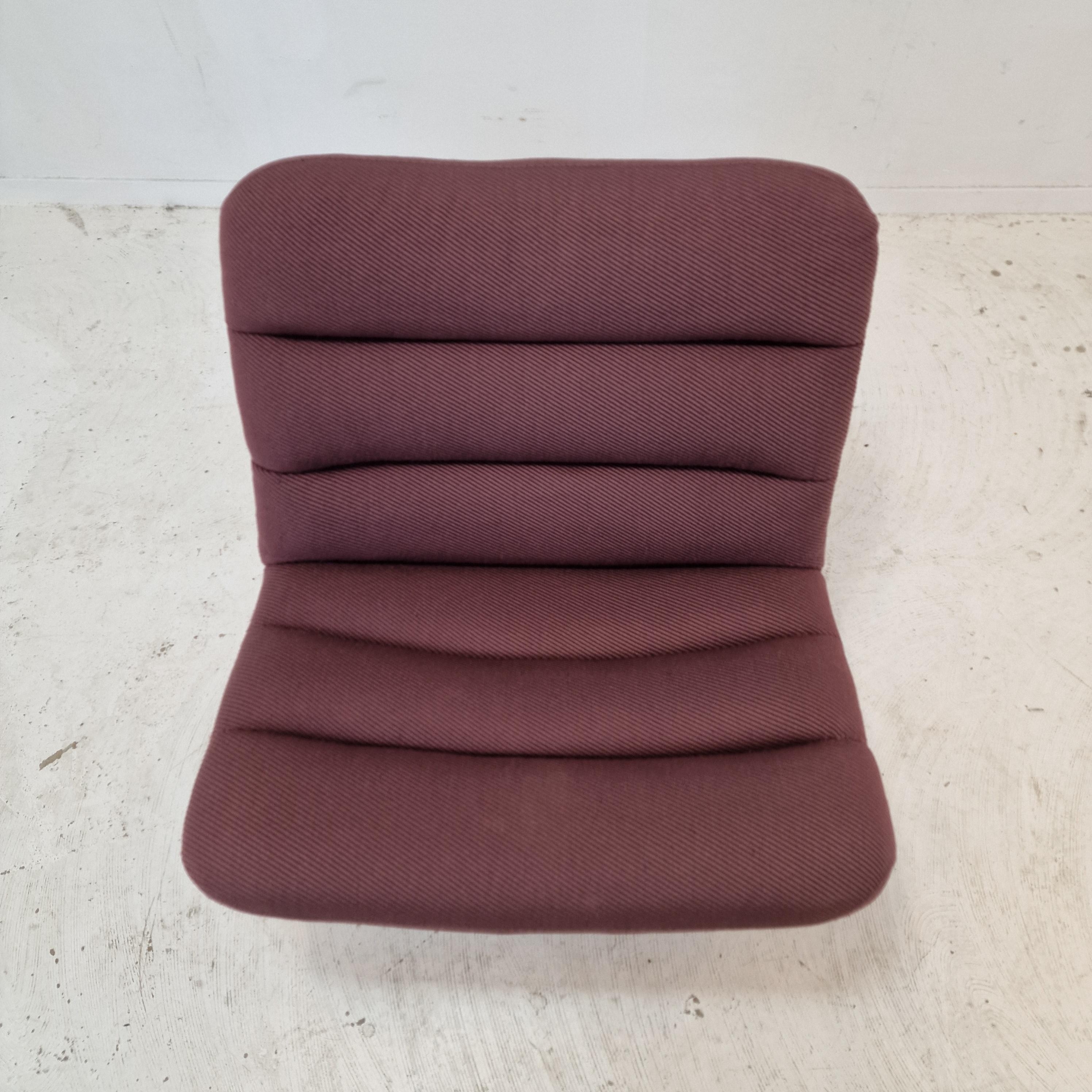 Metal 975 Lounge Chair by Geoffrey Harcourt for Artifort, 1970s For Sale