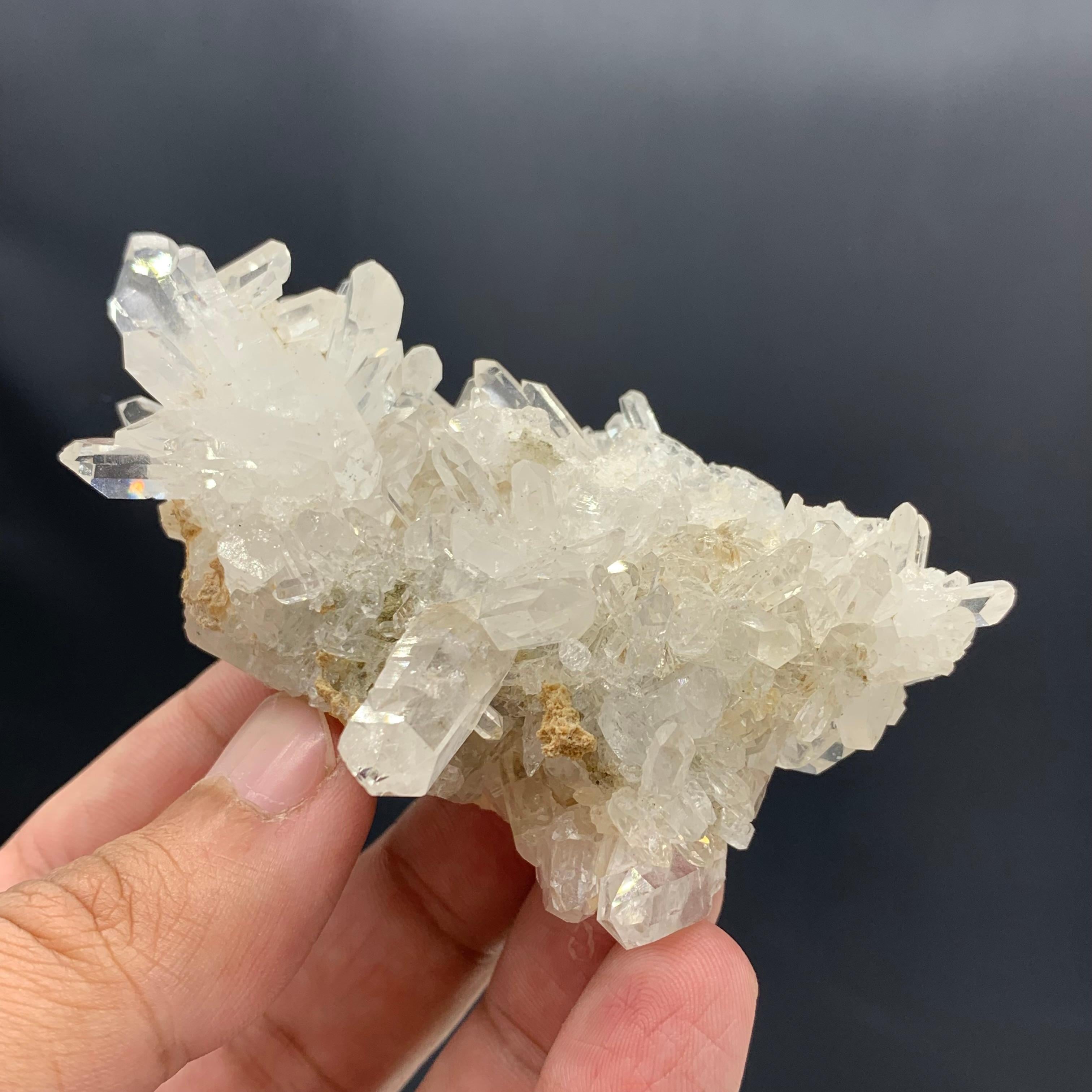 97.55 Gram Fadan Quartz Crystal Cluster From Balochistan, Pakistan  For Sale 2