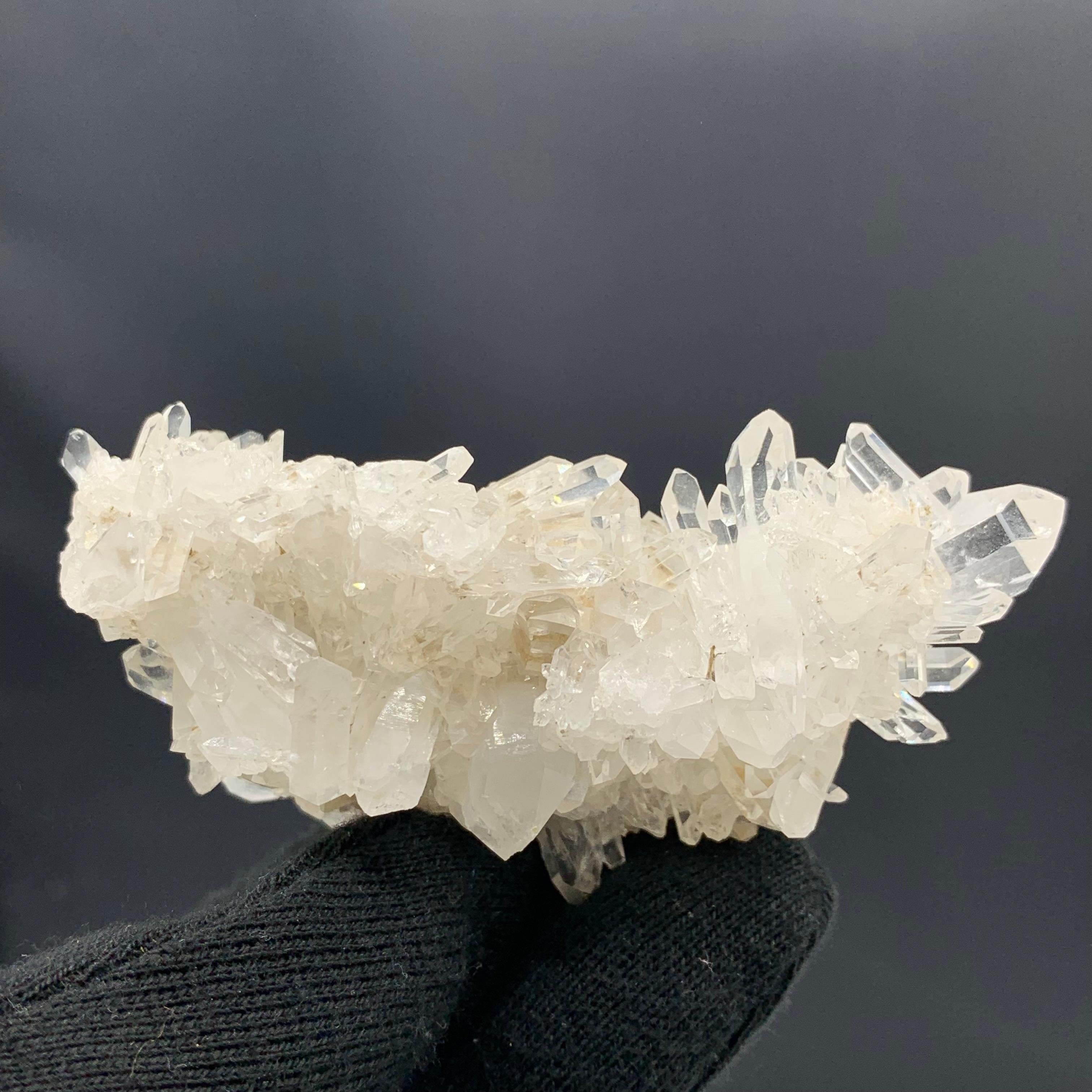 Adam Style 97.55 Gram Fadan Quartz Crystal Cluster From Balochistan, Pakistan  For Sale