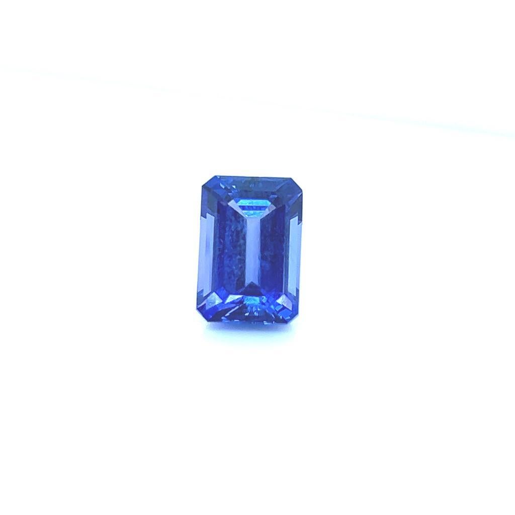SKU - 50007
Stone - Natural Tanzanite 
Shape - 	Emerald Cut
Grade - 	AAA	
Weight - 9.77 Cts
Length * Breadth * Height -14.2*9.8*7.3
Price - $3480

AAA Tanzanite is one of the rarest gemstones in the world. Get this beautiful gem to grace your