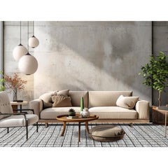 9'7"x11'8" White Moroccan Weave with Grid Design Textured Wool Hand Knotted Rug