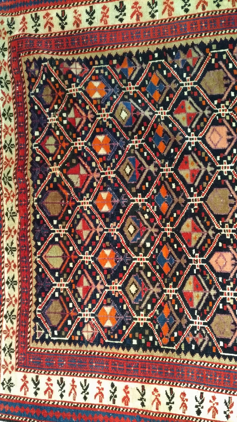 Antique Caucasus Kuba Rug - N° 980 For Sale at 1stDibs
