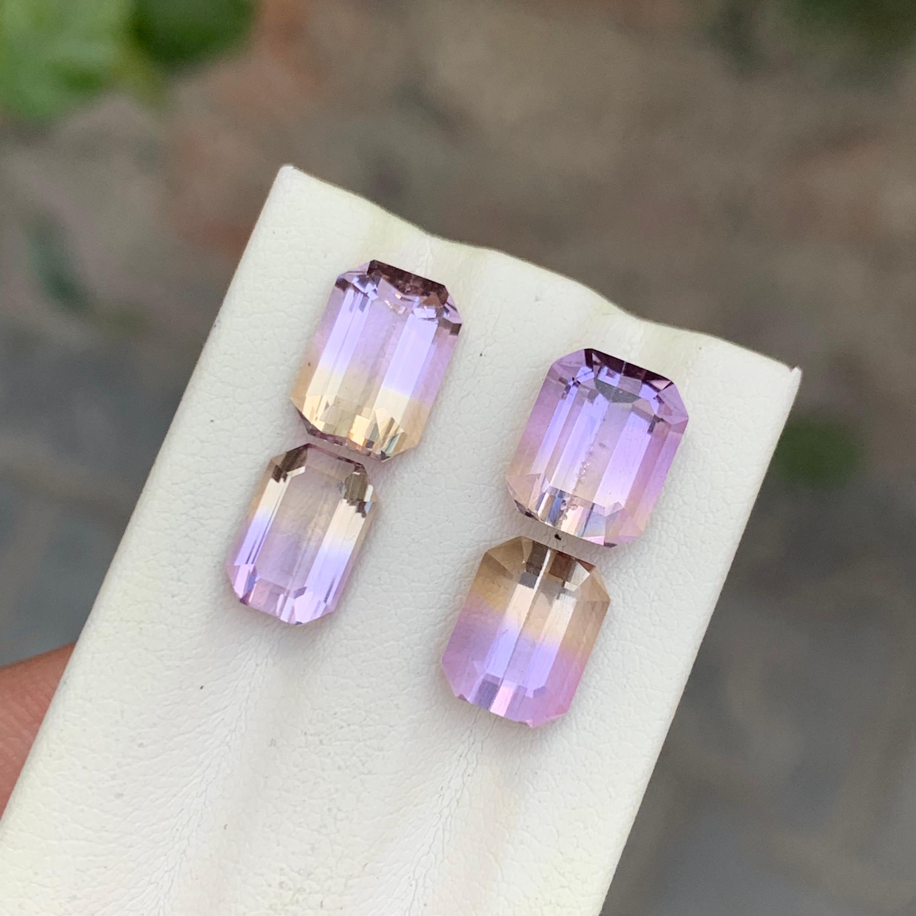 Arts and Crafts 9.80 Carat Natural Loose Ametrine Lot For Jewellery Making For Sale