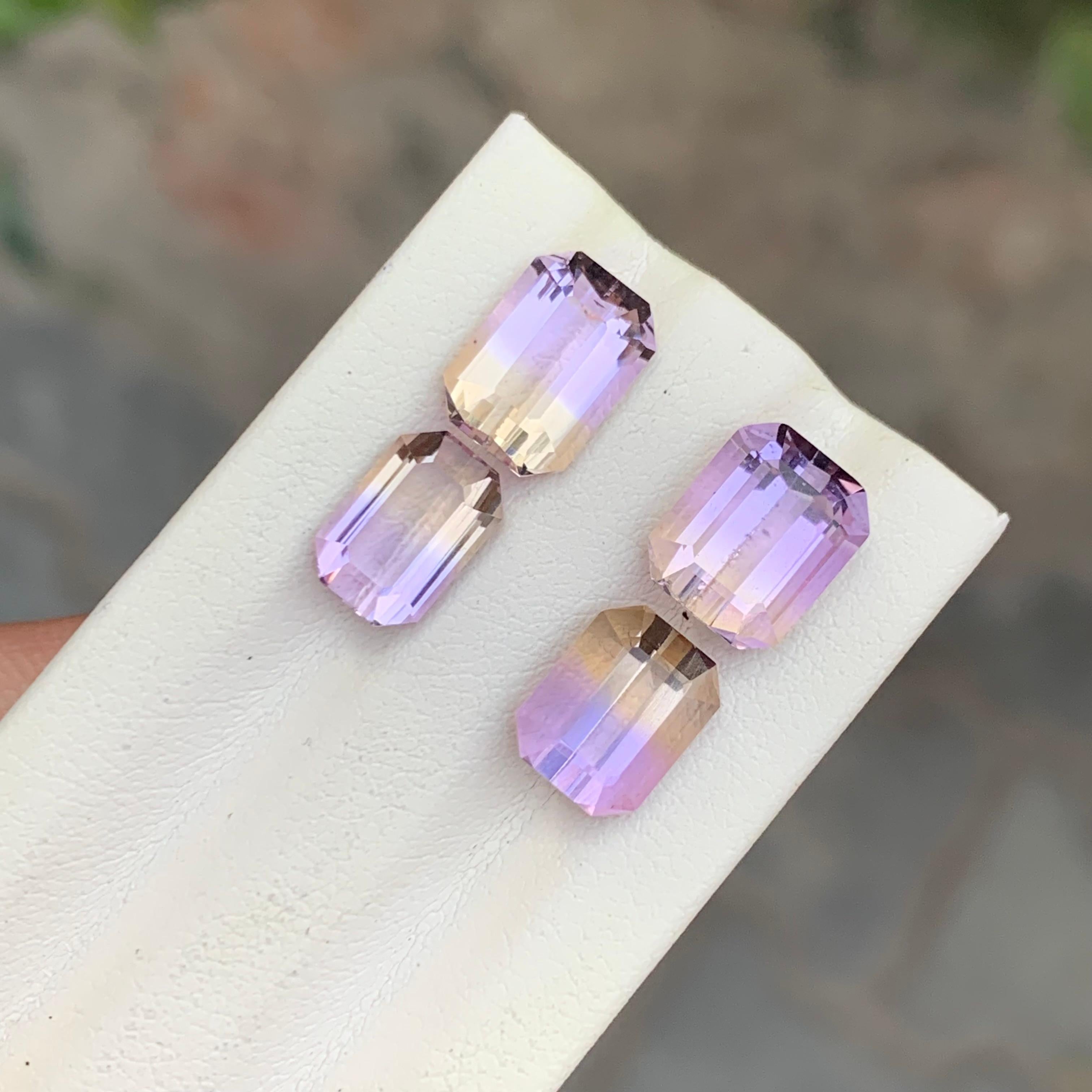 9.80 Carat Natural Loose Ametrine Lot For Jewellery Making For Sale 2