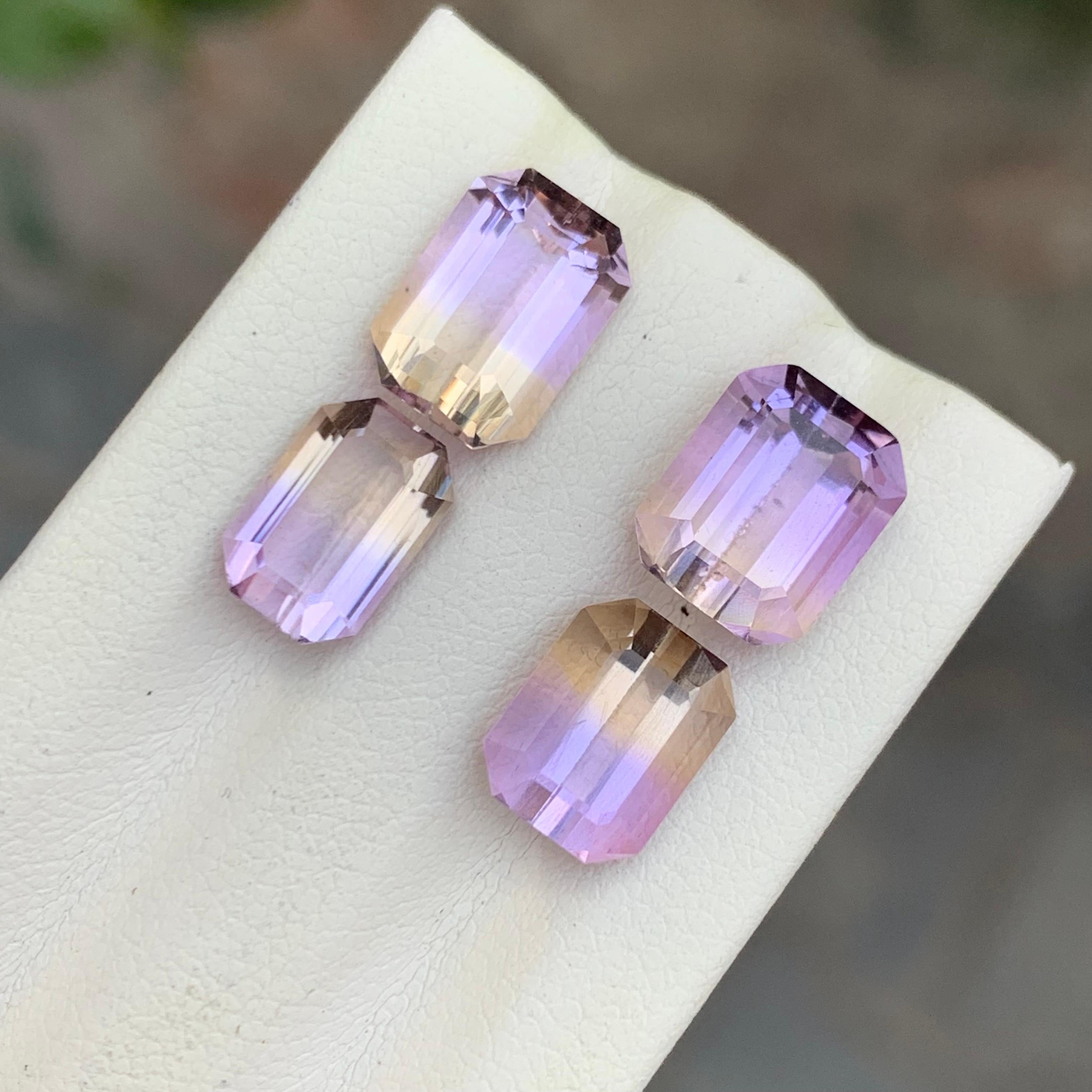9.80 Carat Natural Loose Ametrine Lot For Jewellery Making For Sale 3