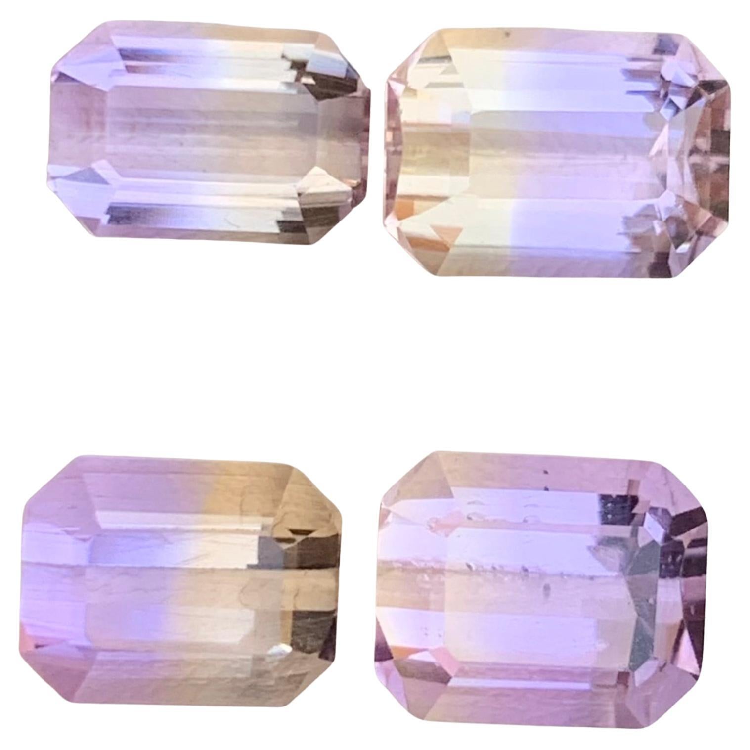 9.80 Carat Natural Loose Ametrine Lot For Jewellery Making