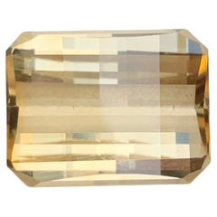 9.80 Carat Natural Loose Yellow Citrine Pixel Cut Gemstone
