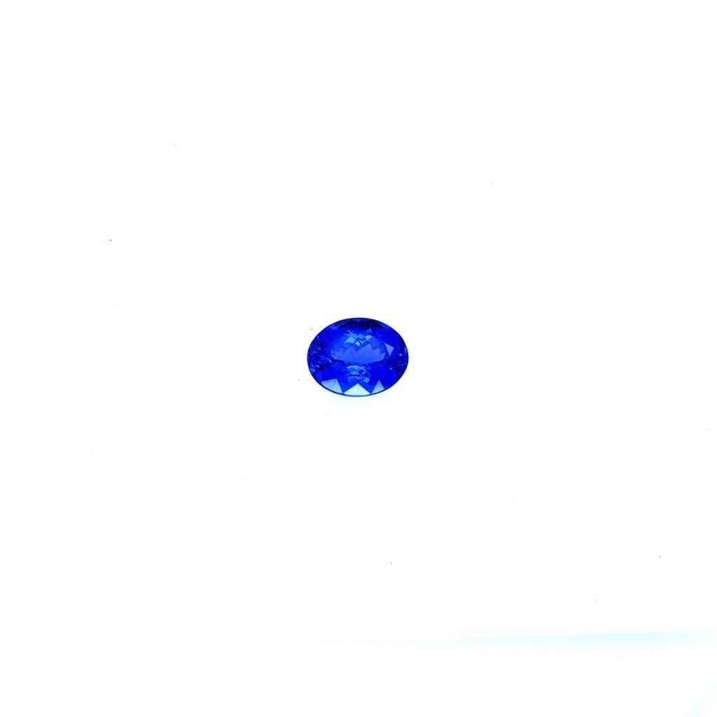 Tanzanite naturelle de 9,81 carats, taille ovale AAA, pierre précieuse non sertie de qualité supérieure Neuf - En vente à New York, NY